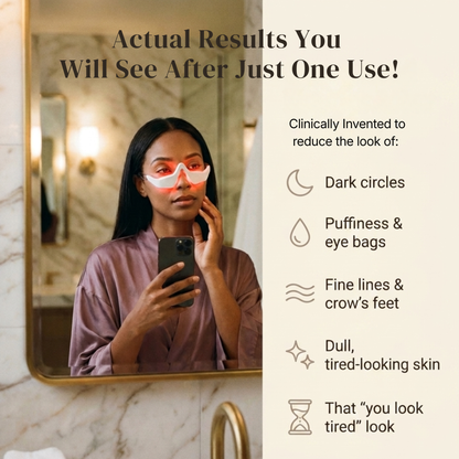 Brighter, Restored Under Eyes in 10 Minutes With LUMIVEIL