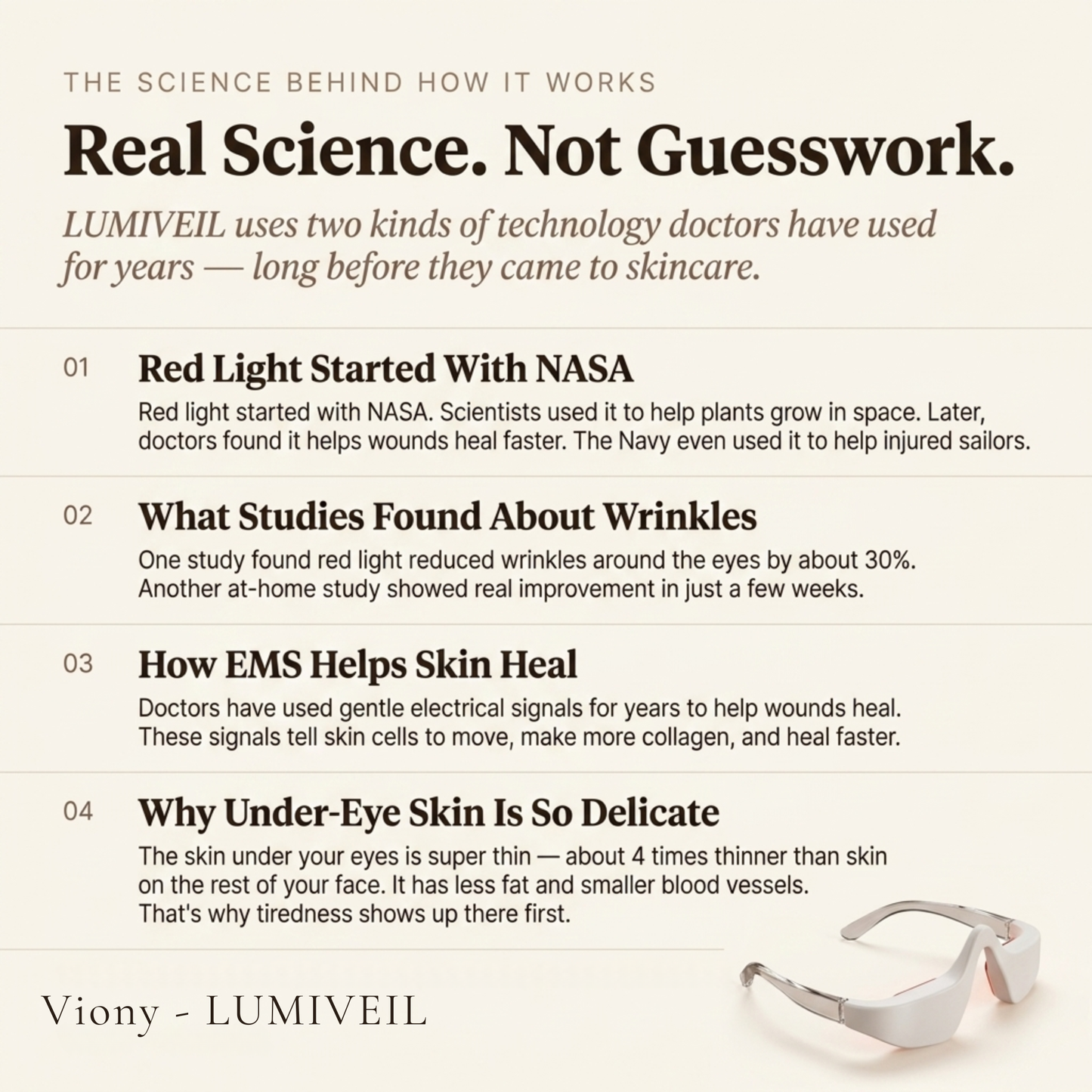 Brighter, Restored Under Eyes in 10 Minutes With LUMIVEIL